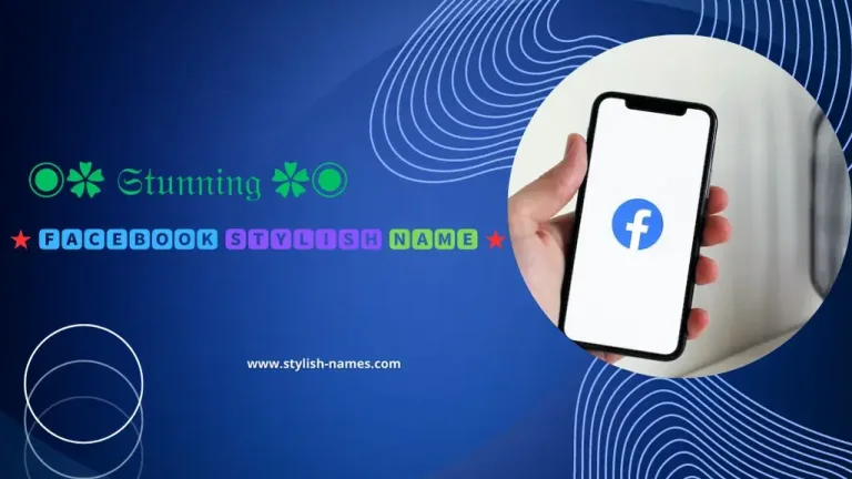 Facebook stylish name generator showing stunning decorated names for FB profile